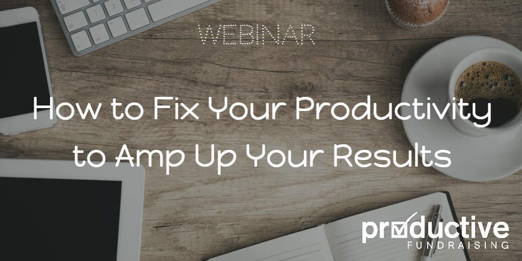 Fix productivity to amp up results