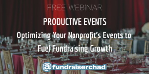 Optimize fundraising events